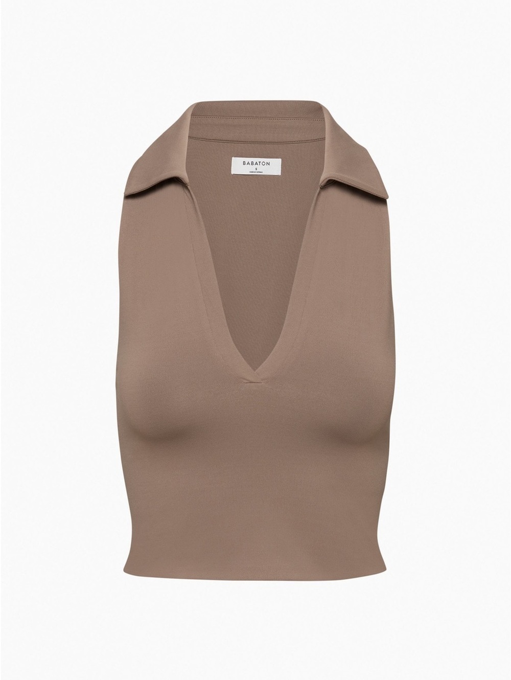 Aritzia Babaton Contour Polo Tank - Clay - Large